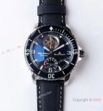 JB Factory 1:1 Blancpain Tourbillon Fifty Fathoms Silver Black Watch